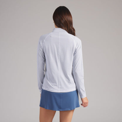 Women's UV Stripe 1/4 Zip Golf Jacket