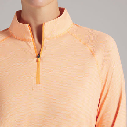 Women's UV Birdseye 1/4 Zip Golf Jacket