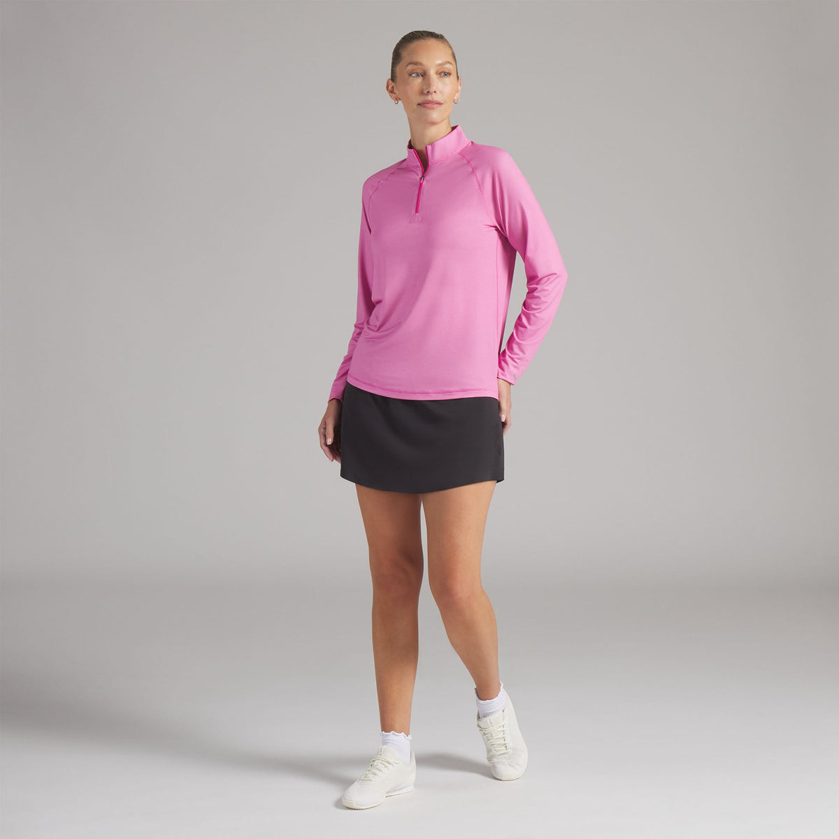 Women's UV Birdseye 1/4 Zip Golf Jacket