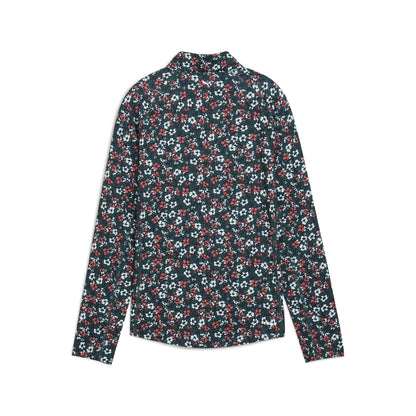 Women's YouV Floral Burst Golf 1/4 Zip