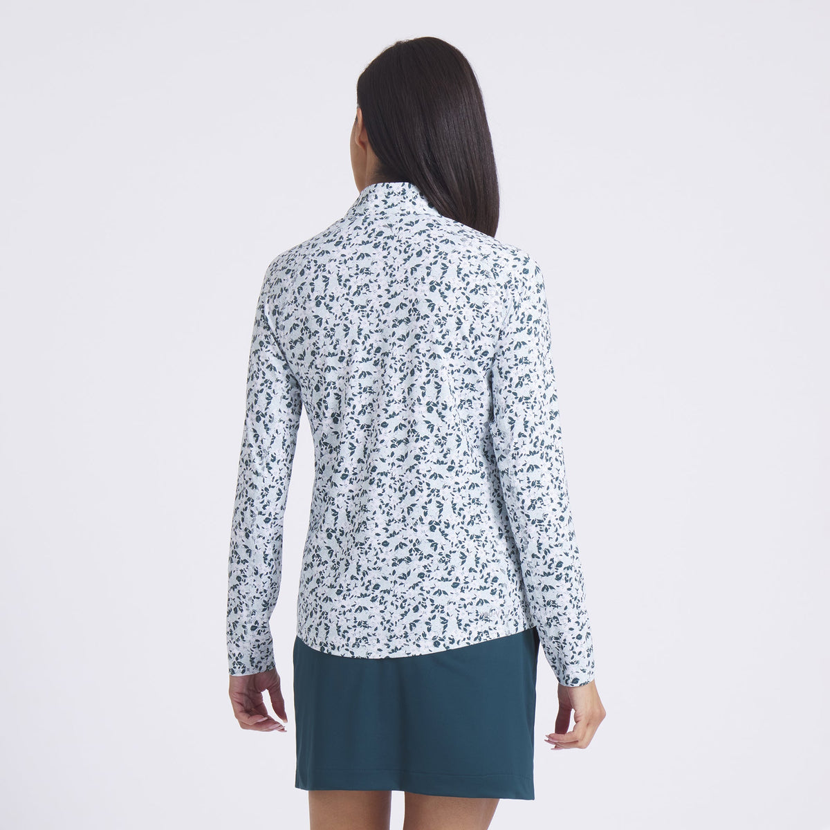 Women's YouV Floral Burst Golf 1/4 Zip