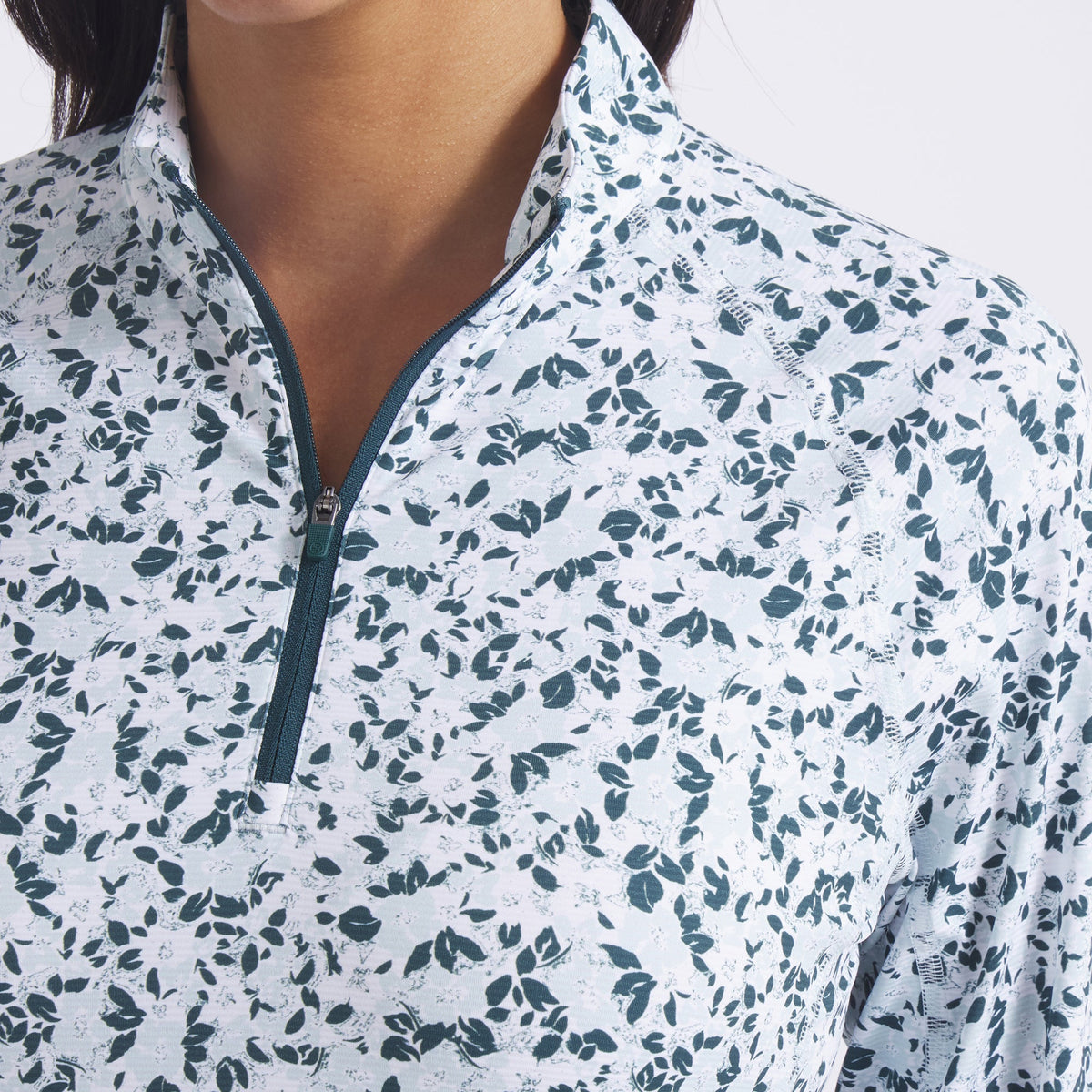 Women's YouV Floral Burst Golf 1/4 Zip