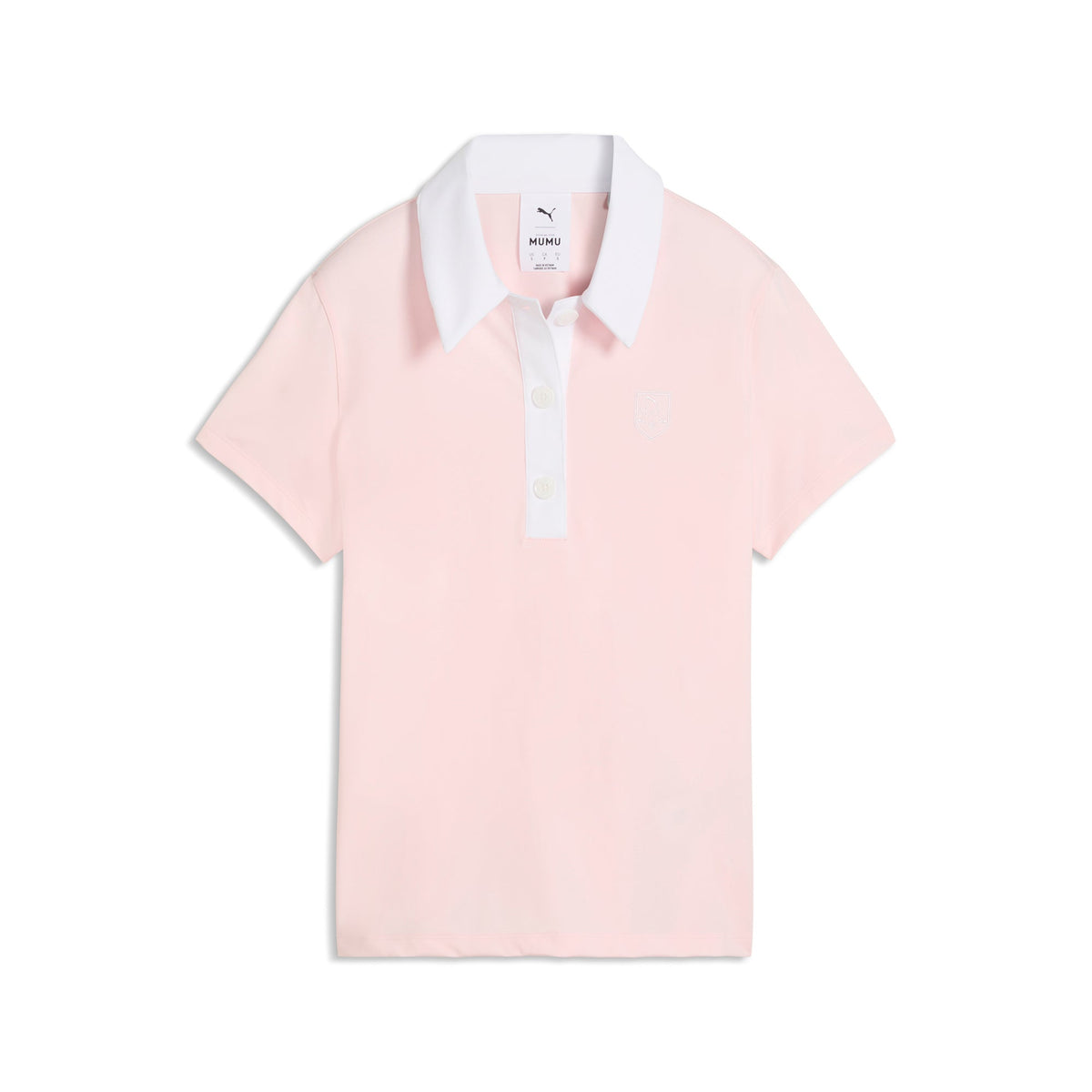Women's Show Me Your Mumu Crest Golf Polo
