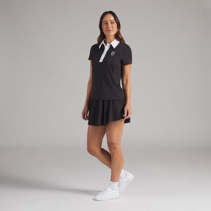 Women's Show Me Your Mumu Crest Golf Polo
