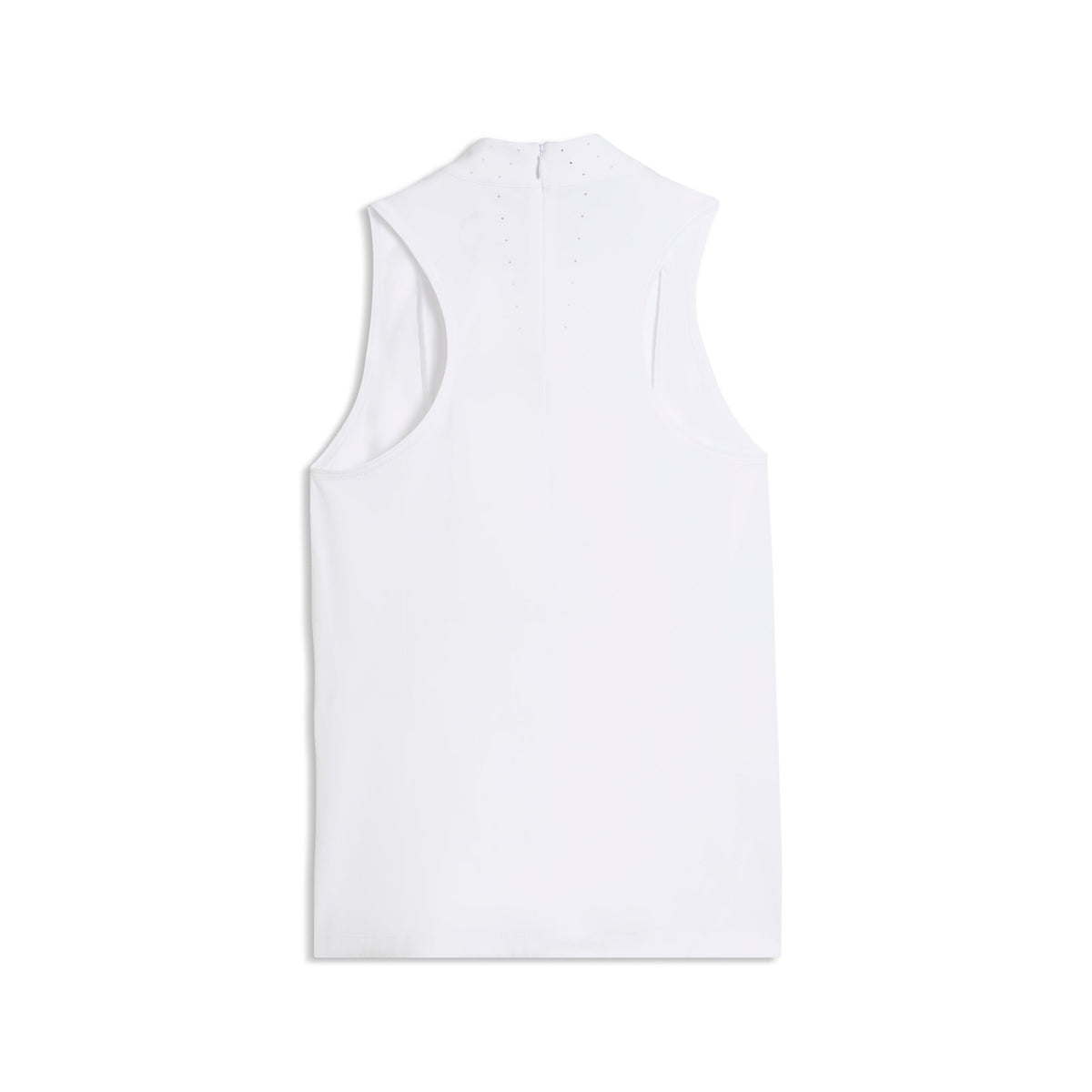 Women's Nylon Sport Sleeveless Mockneck Golf Polo