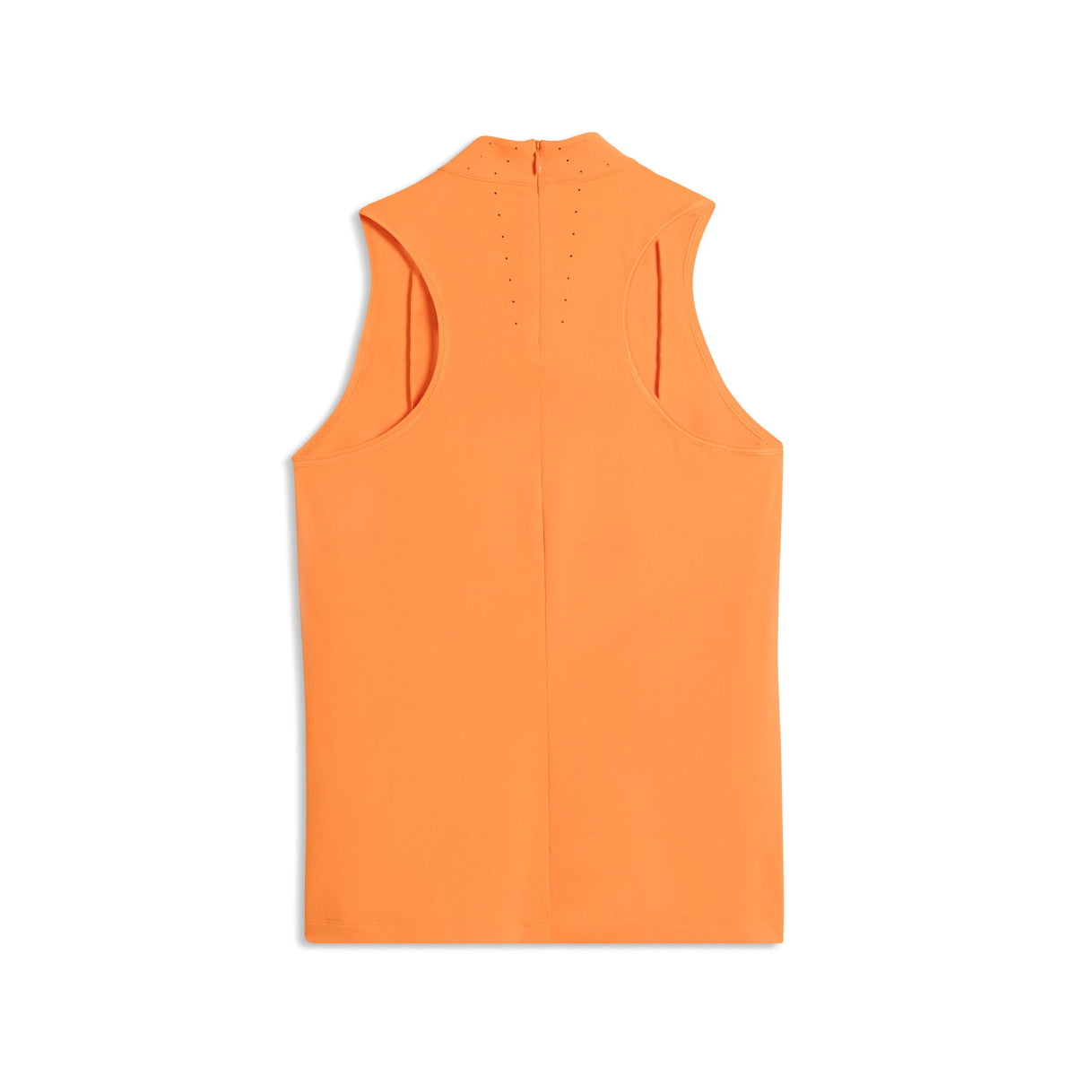 Women's Nylon Sport Sleeveless Mockneck Golf Polo
