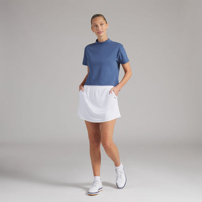 Women's Charlotte Modalon Mock Neck Golf Polo