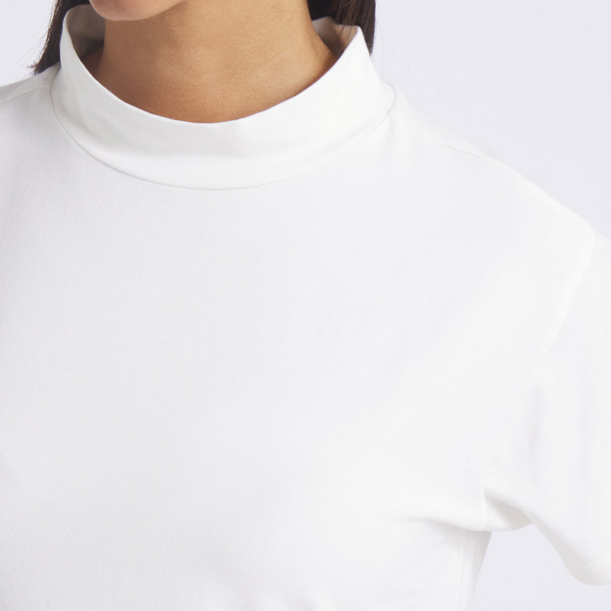 Women's Charlotte Modalon Mock Neck Golf Polo