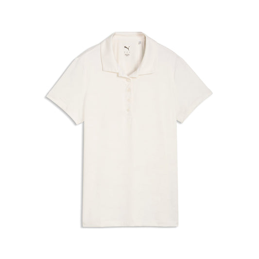 Women's Floral Lace Jacquard Golf Polo