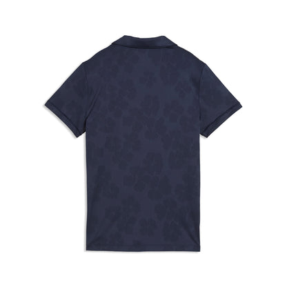 Women's Floral Lace Jacquard Golf Polo