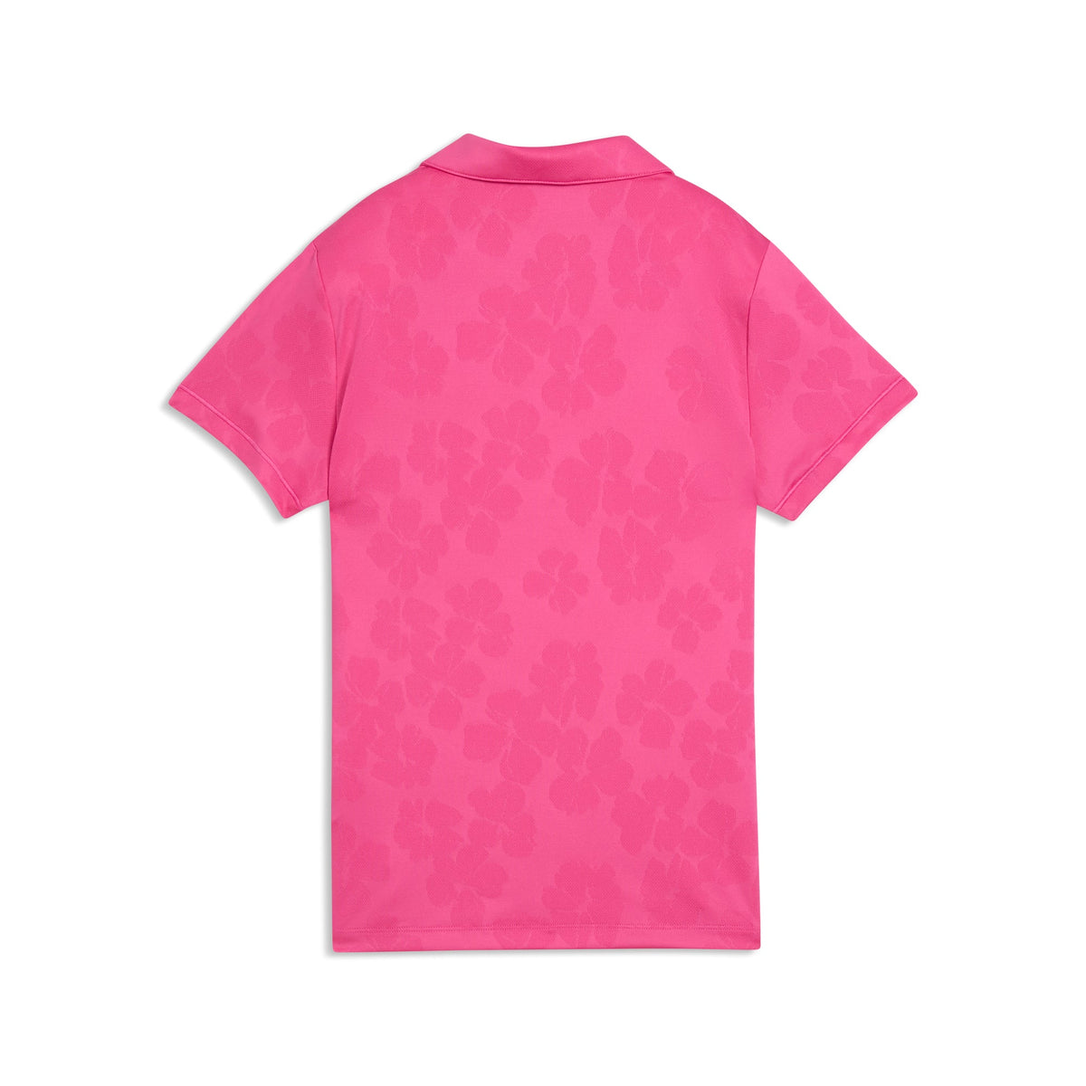 Women's Floral Lace Jacquard Golf Polo