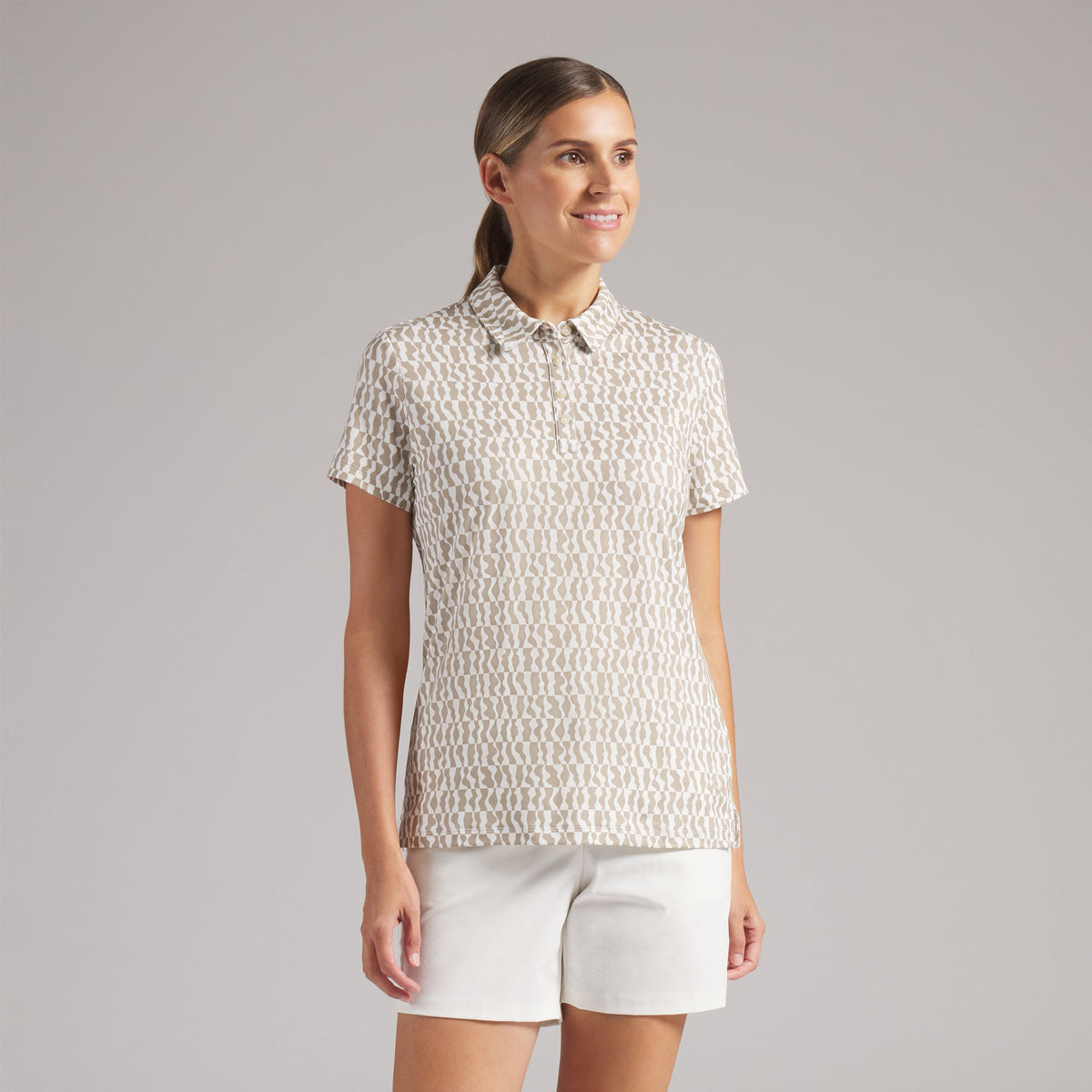 Women's CLOUDSPUN Wavey Golf Polo