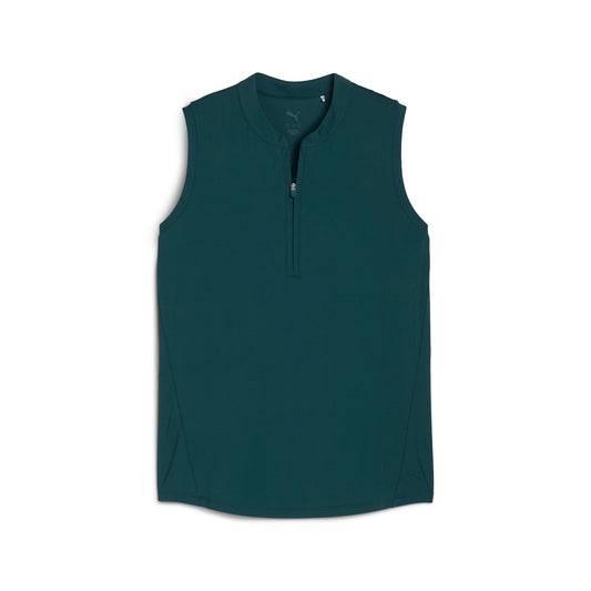 Women's Aerlon Mock Sleeveless Golf Polo
