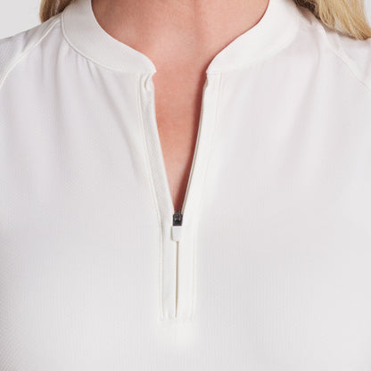 Women's Aerlon Mock Sleeveless Golf Polo