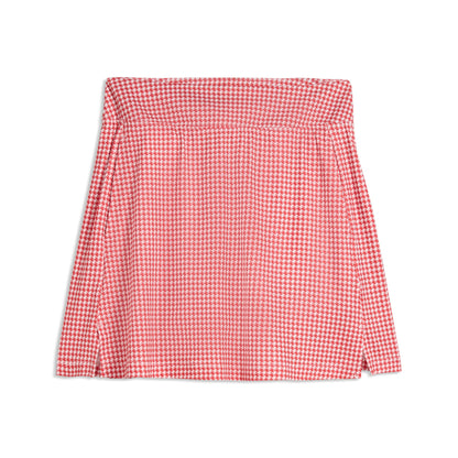 Women's CLOUDSPUN Lana Mono Check 16" Golf Skirt