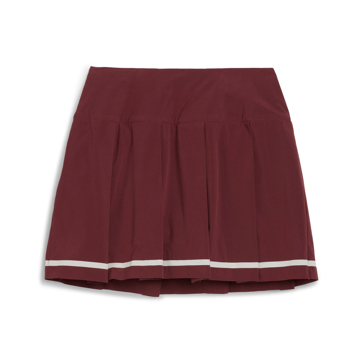 Women's Stripe Pleated Golf Skirt