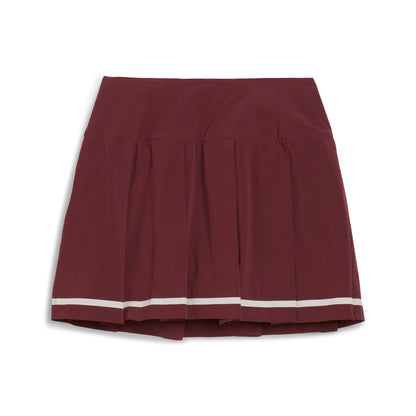 Women's Stripe Pleated Golf Skirt