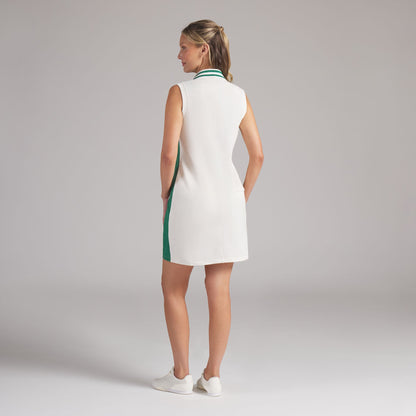 Women's 30904 Sleeveless Pique Golf Dress