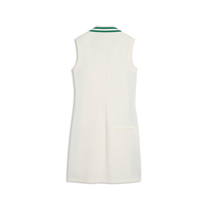 Women's 30904 Sleeveless Pique Golf Dress