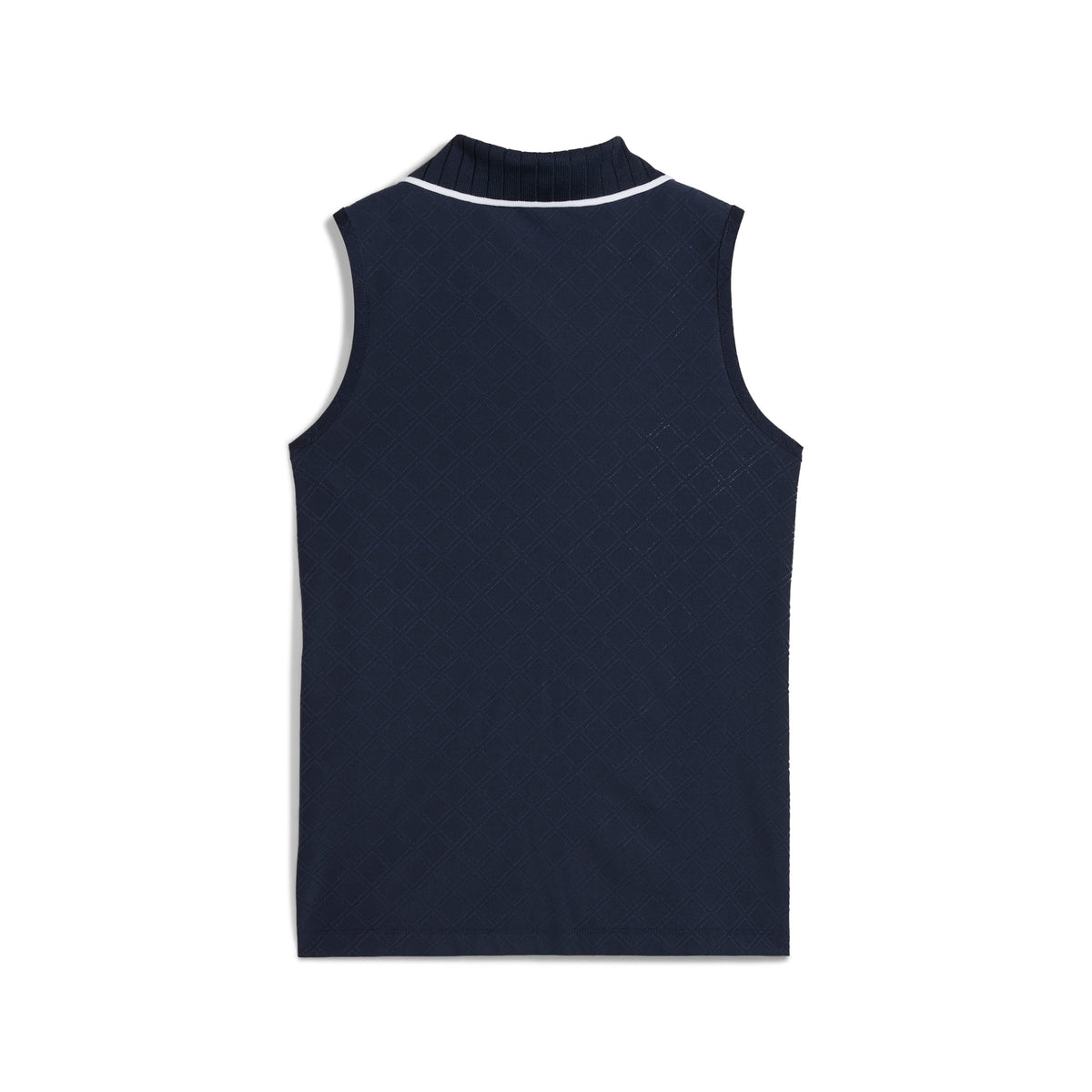 Women's AP Jacquard Sleeveless Golf Polo