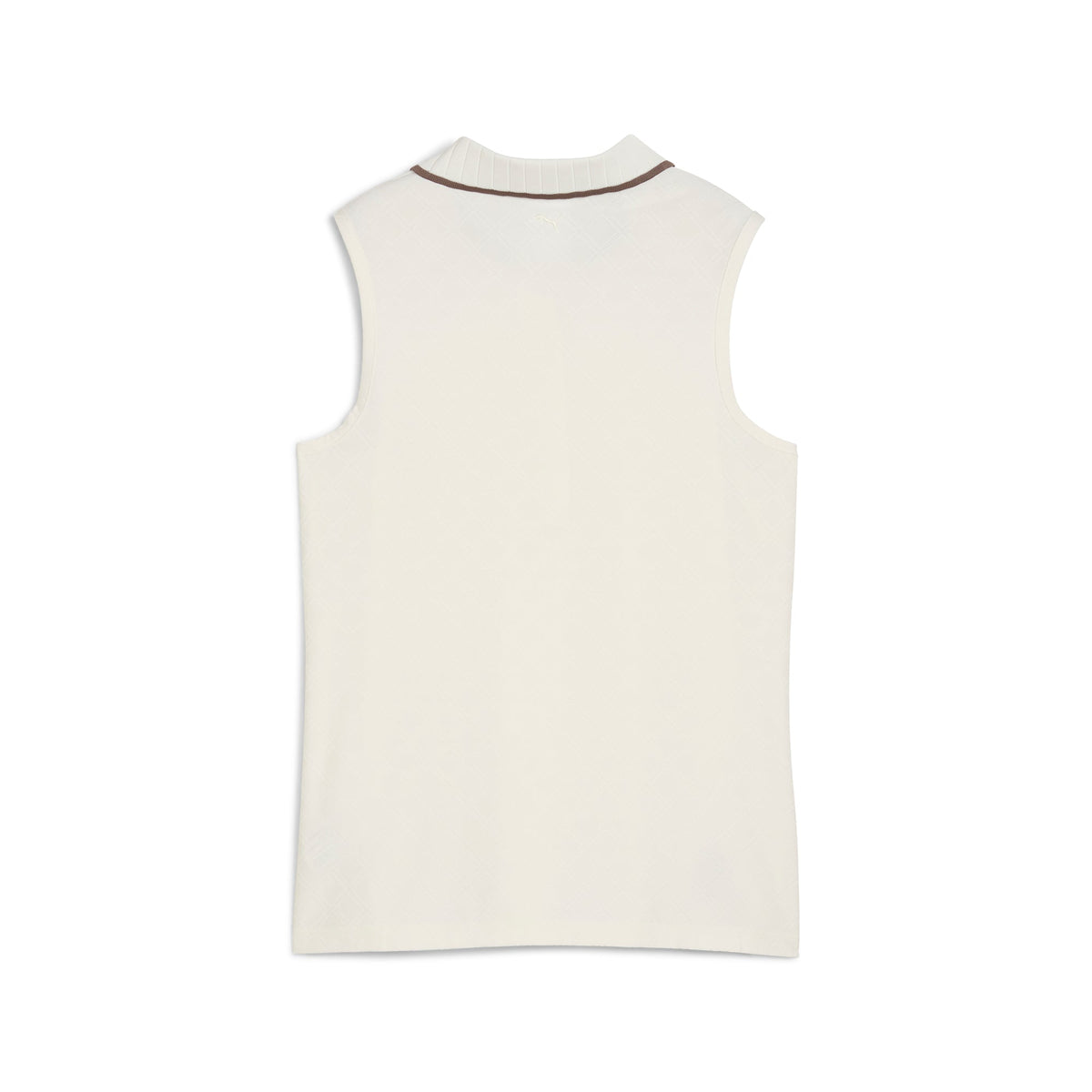 Women's AP Jacquard Sleeveless Golf Polo