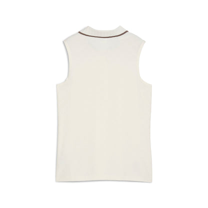 Women's AP Jacquard Sleeveless Golf Polo