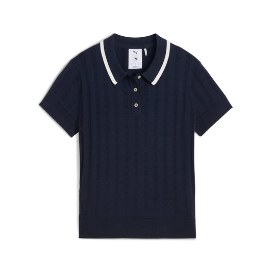 Women's AP Pointelle Golf Polo