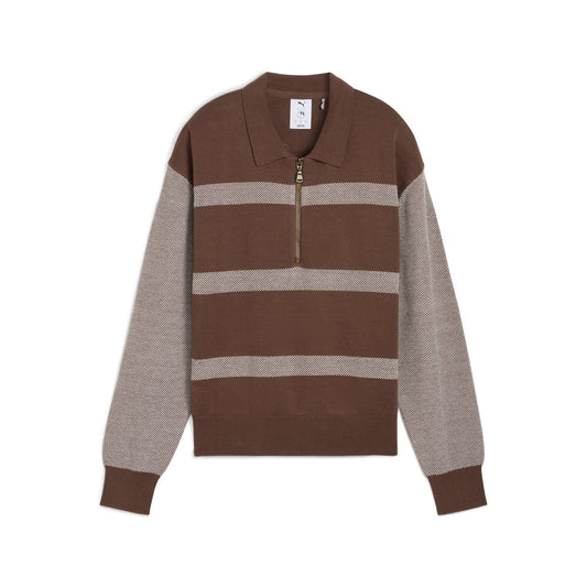 Women's AP Sweater Collared Golf 1/4 Zip