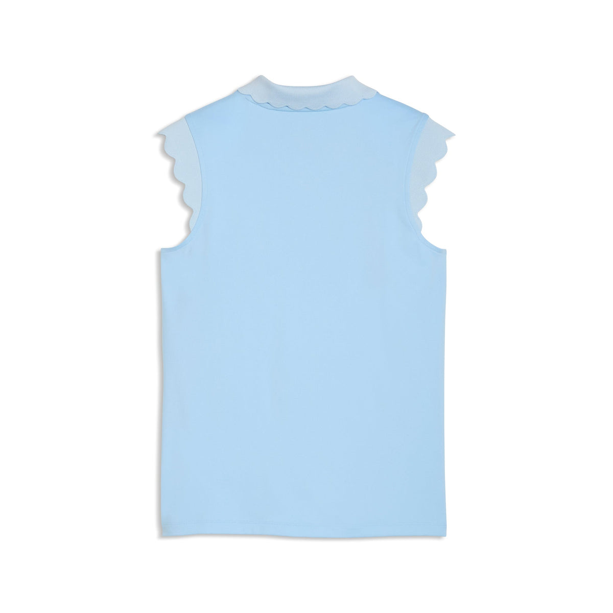 Girl's CLOUDSPUN Scallop Sleeve Golf Polo