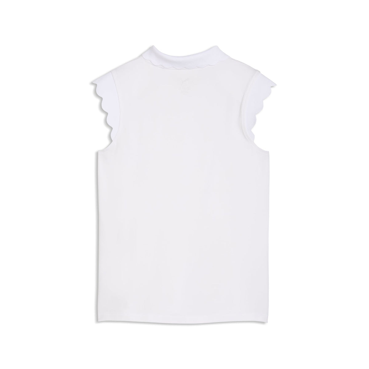 Girl's CLOUDSPUN Scallop Sleeve Golf Polo
