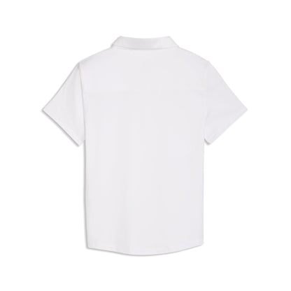Girl's CLOUDSPUN Solid Golf Polo