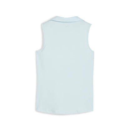 Girl's CLOUDSPUN Piped Sleeveless Golf Polo