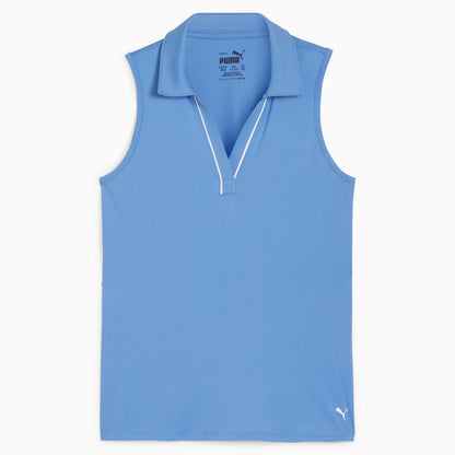 Girl's CLOUDSPUN Piped Sleeveless Golf Polo