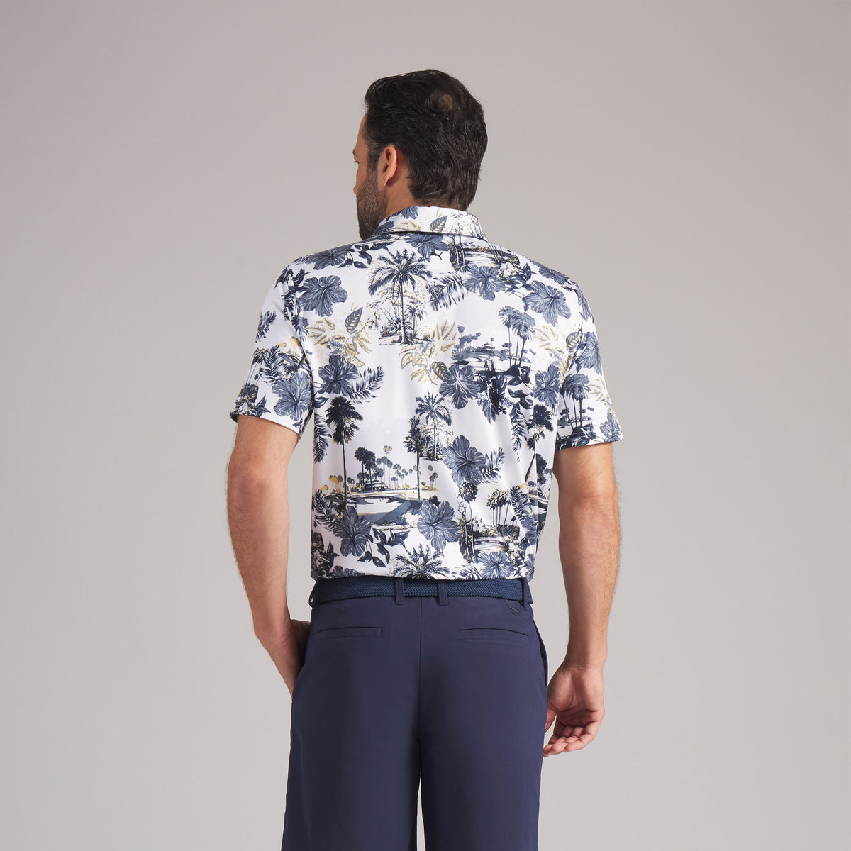 CLOUDSPUN Palm BN Golf Polo