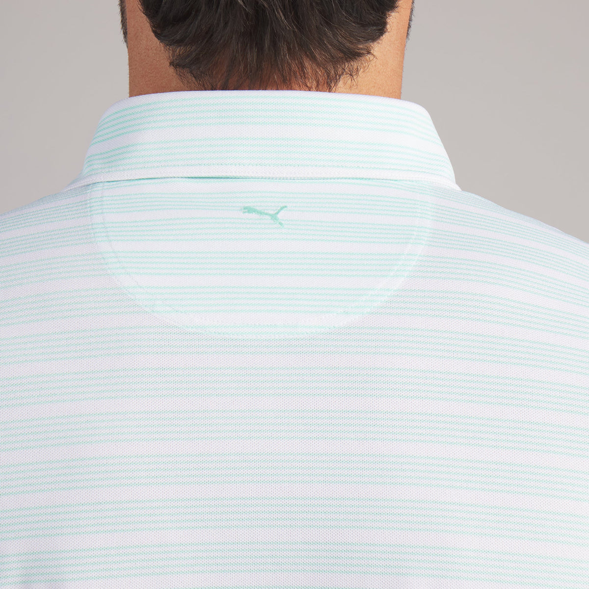 Clubhouse Stripe Golf Polo