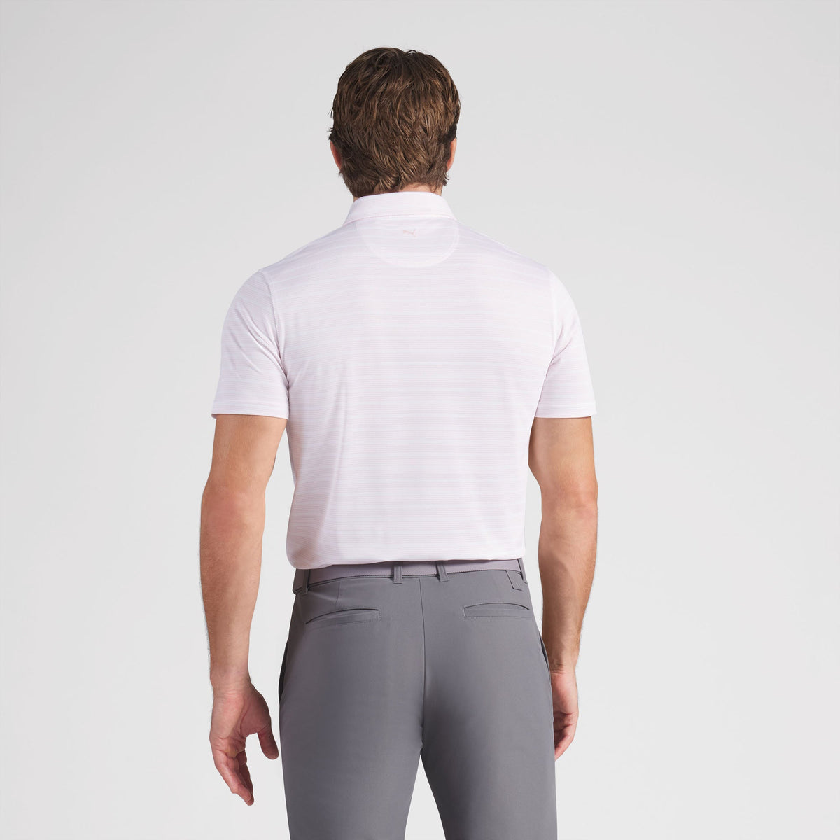 Clubhouse Stripe Golf Polo