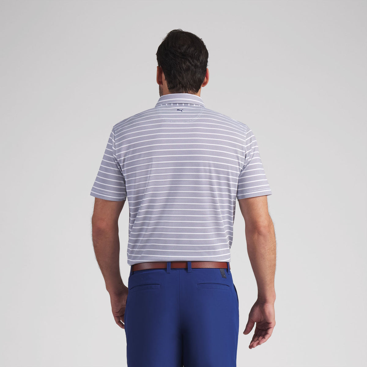Clubhouse Stripe Golf Polo