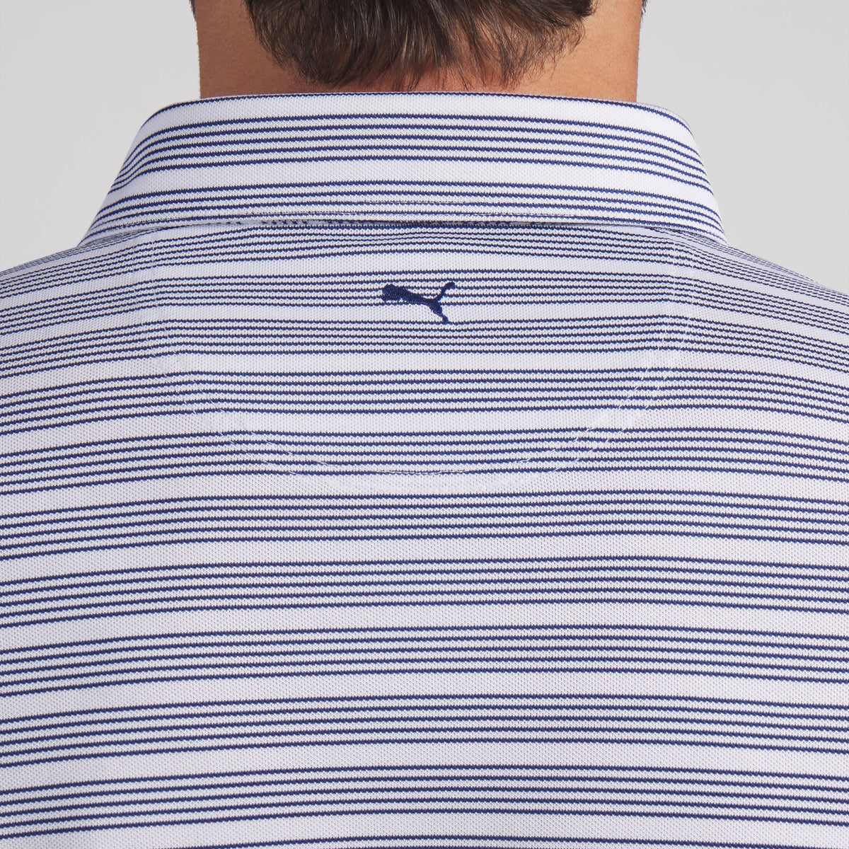Clubhouse Stripe Golf Polo