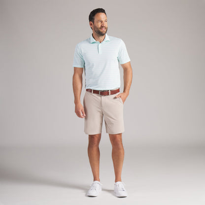Clubhouse Stripe Golf Polo