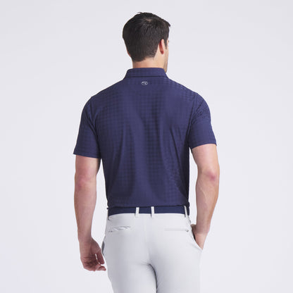 MATTR Houndstooth Golf Polo