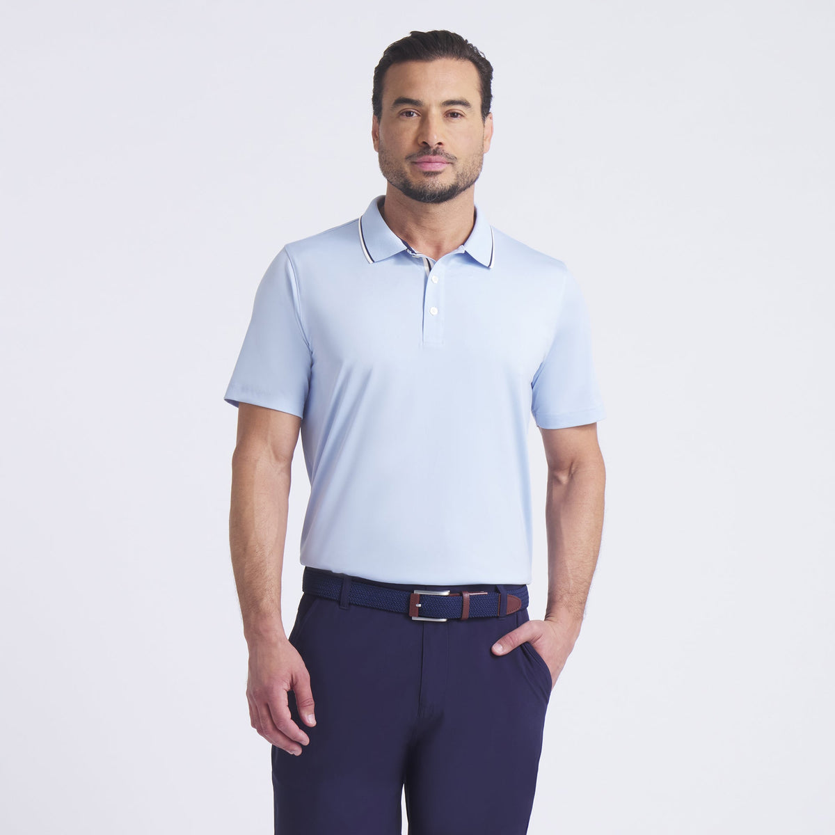 MATTR Elevated Solid Golf Polo