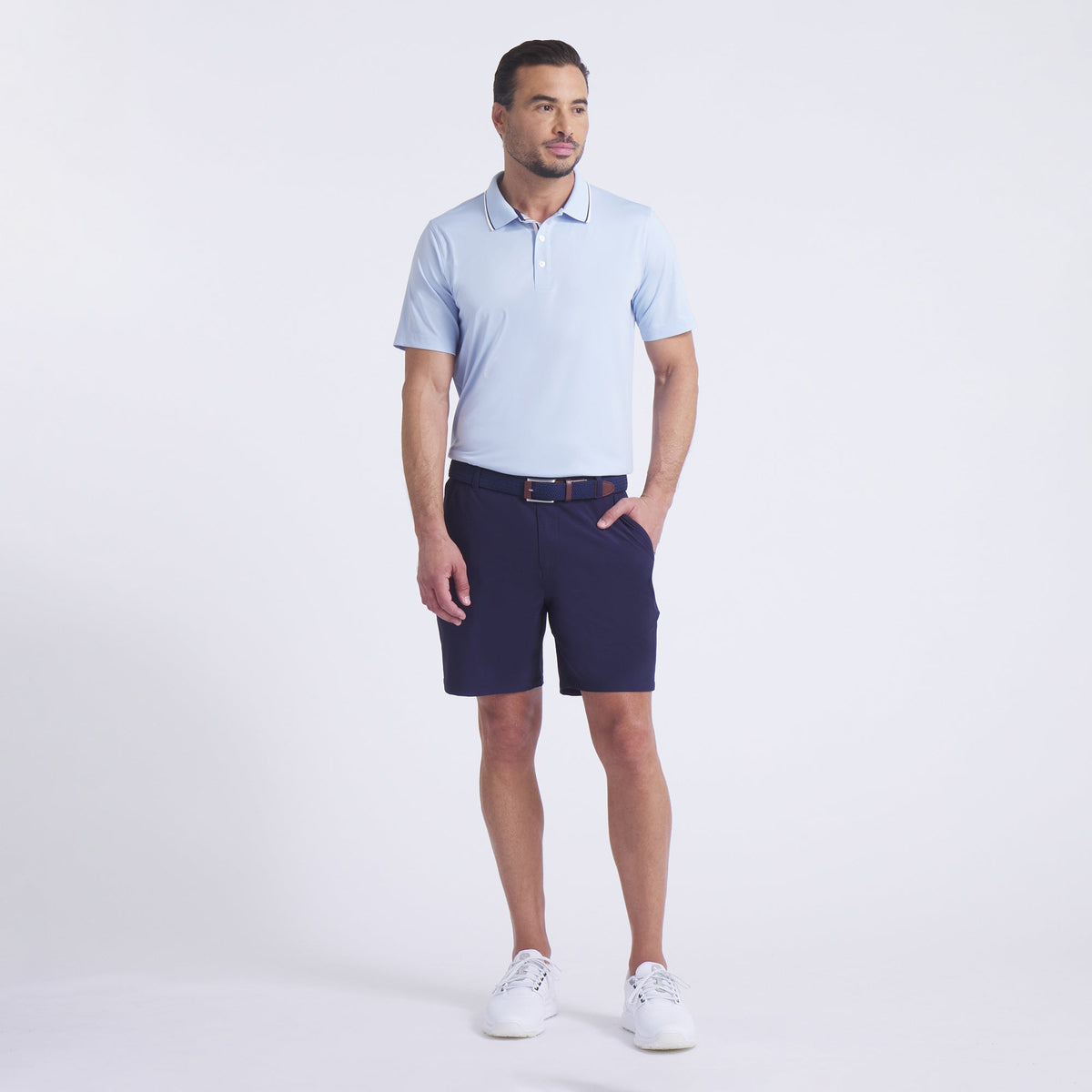 MATTR Elevated Solid Golf Polo