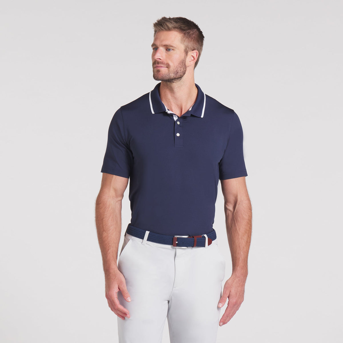 MATTR Elevated Solid Golf Polo