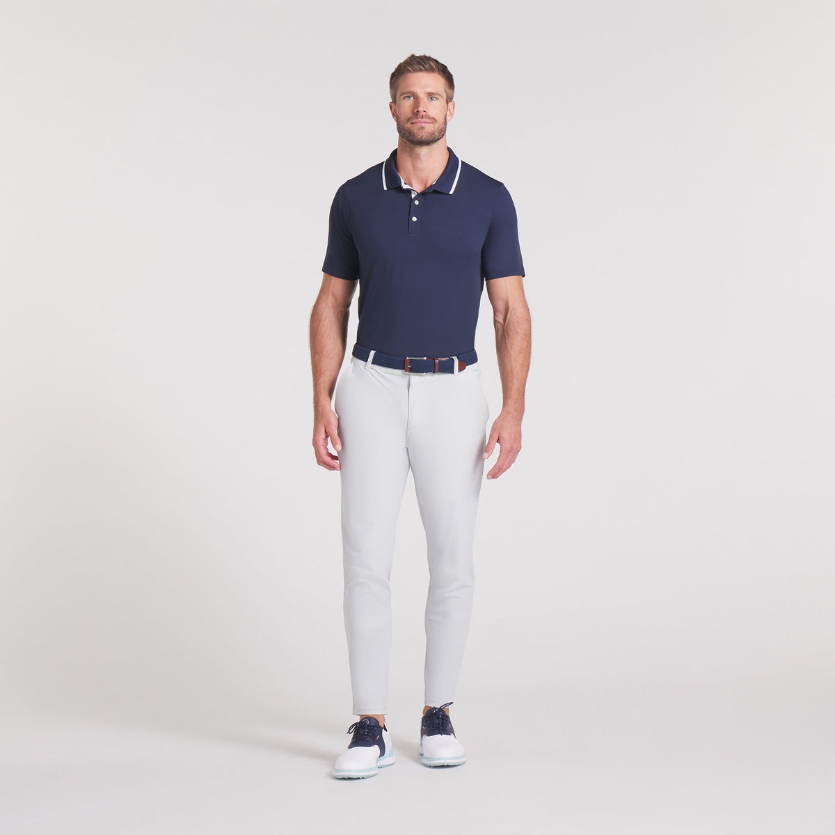 MATTR Elevated Solid Golf Polo