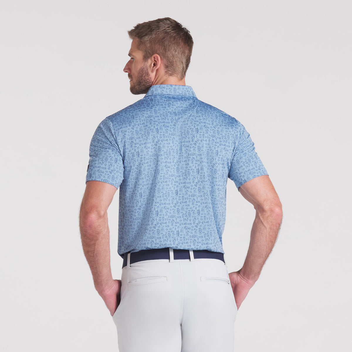 AP Sketch Golf Polo