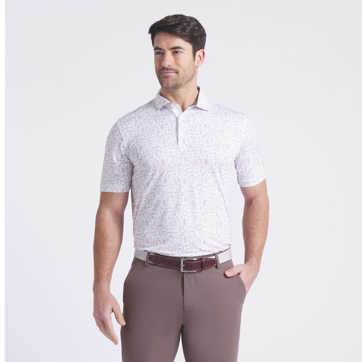 AP Sketch Golf Polo