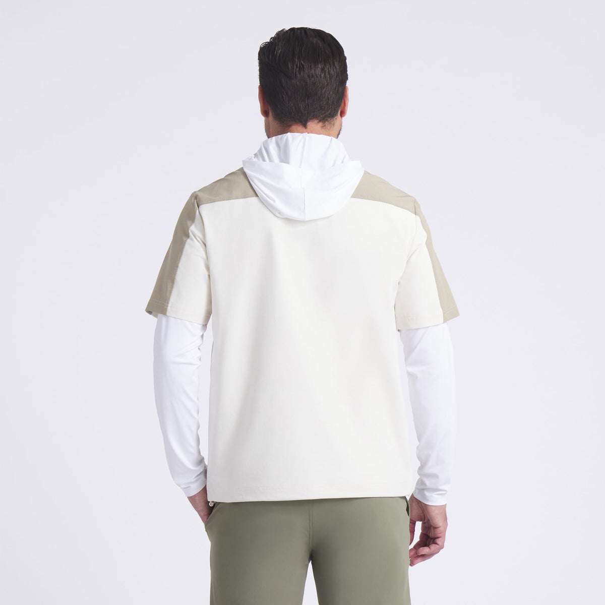 Ripguard Short Sleeve Pullover Golf Jacket
