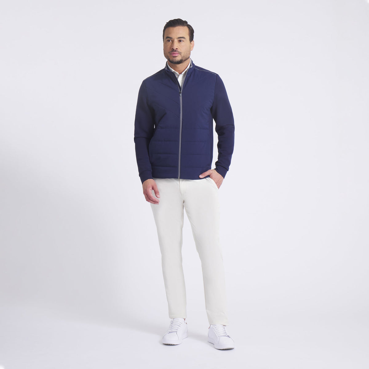 CLOUDSPUN Fleece Hybrid BN Golf Jacket