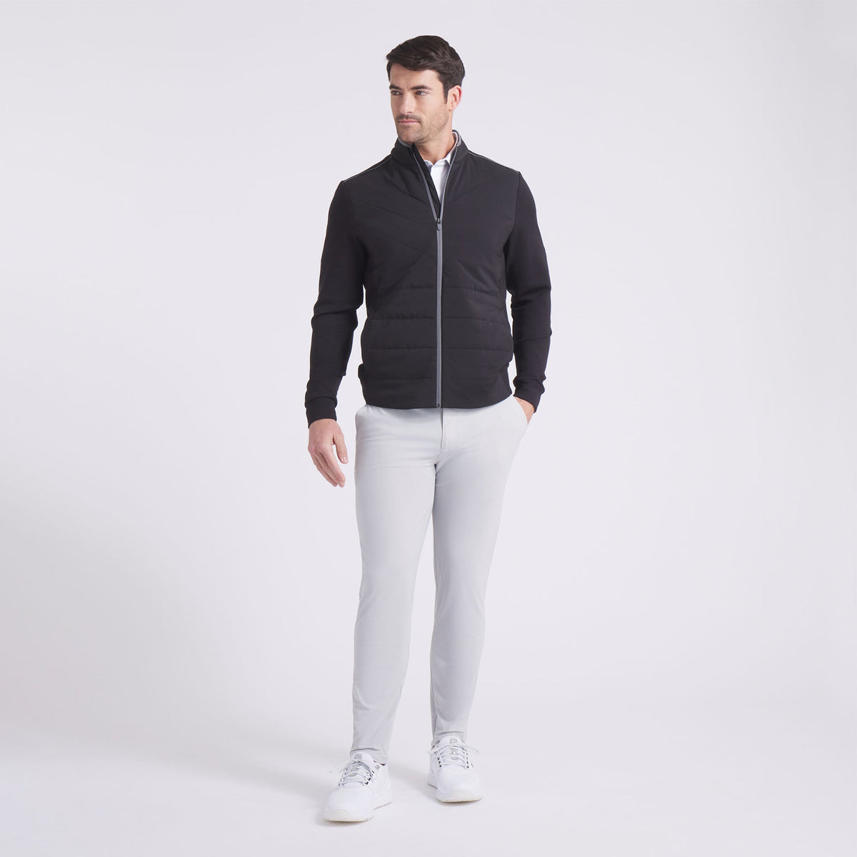 CLOUDSPUN Fleece Hybrid BN Golf Jacket