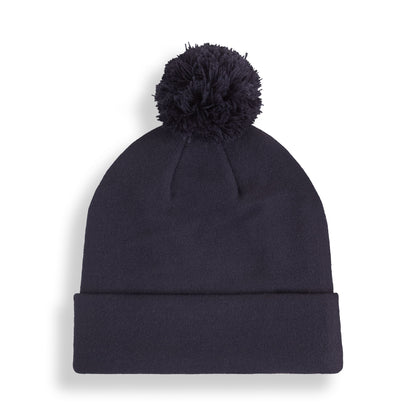 WRMLBL Removable Pom Beanie